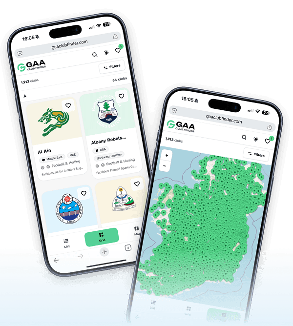 GAA Club Finder App